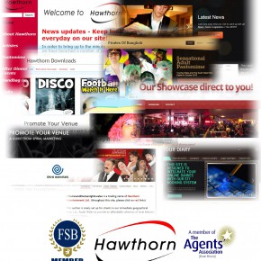 Hawthorn entertainments advert