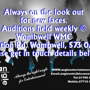 Angle Entertainments Auditions