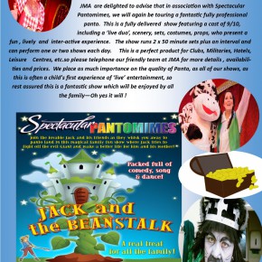 JMA Panto advert