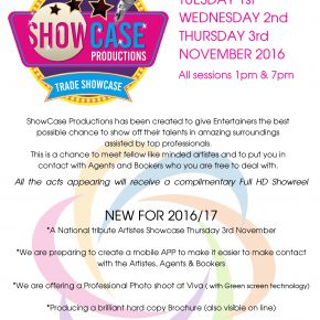 Showcase Productions -advert